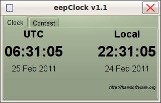 eepClock digital clock
